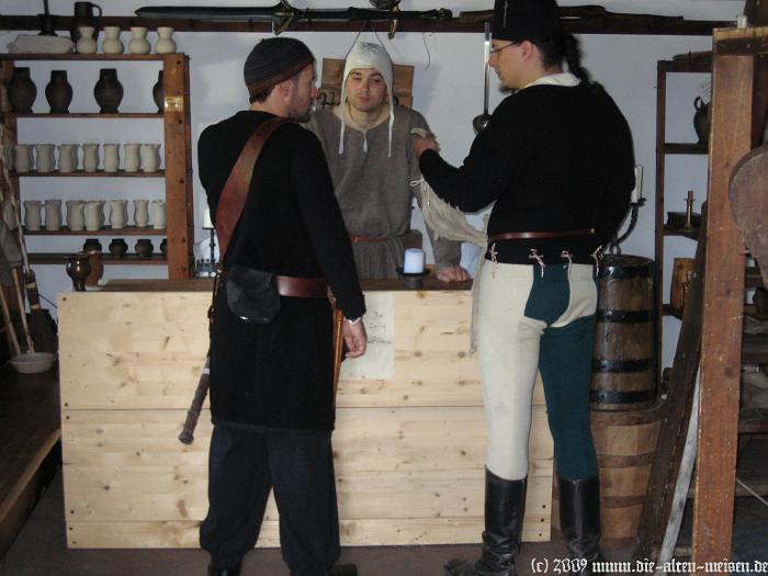 Gewohnt gut eingerichtet: Der Harnisch